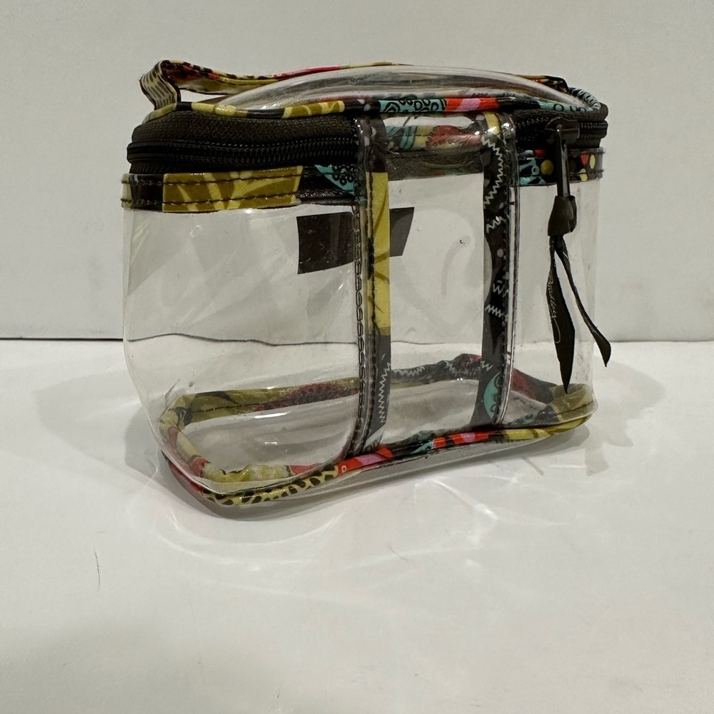 🌺 Vera Bradley Lola Plastic Cosmetic Bag 🌺 - Picture 3 of 9